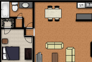 2 Bed - 2 Bath